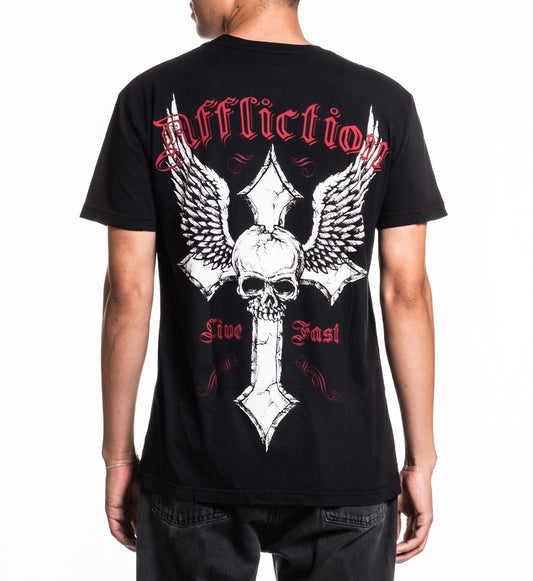 Affliction Live Fast Tee