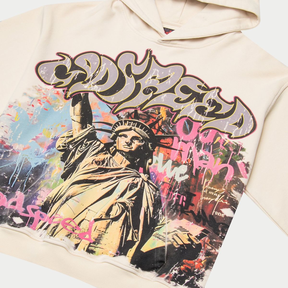 vandal hoodie close up