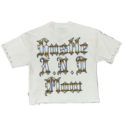 BKYS “Legend” French Terry Cropped T-Shirt back
