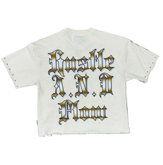 BKYS “Legend” French Terry Cropped T-Shirt back