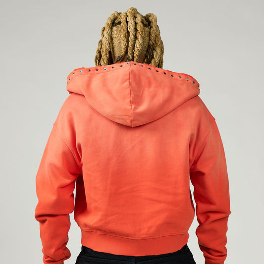 Duaa Master Orange Hoodie back