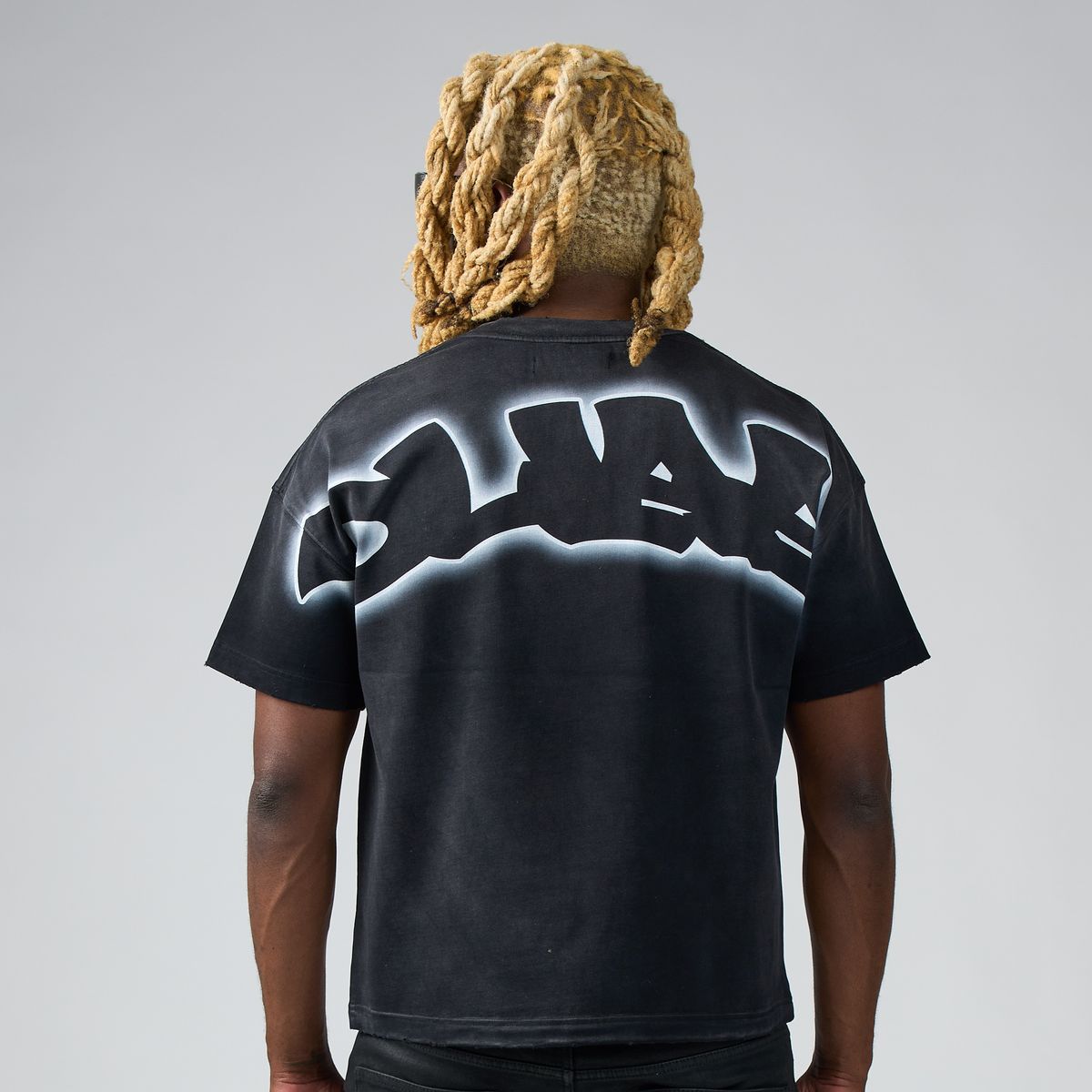 Duaa Grill T-Shirt | Oversized Tiger Graphic Tee back