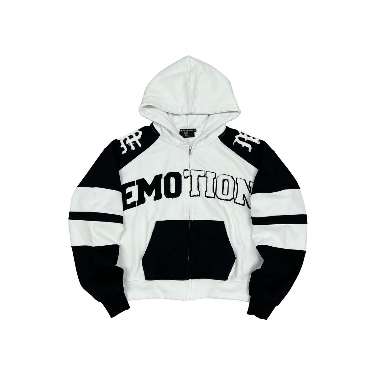Mixed Emotion “Varsity” Hoodie front