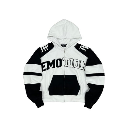 Mixed Emotion “Varsity” Hoodie front
