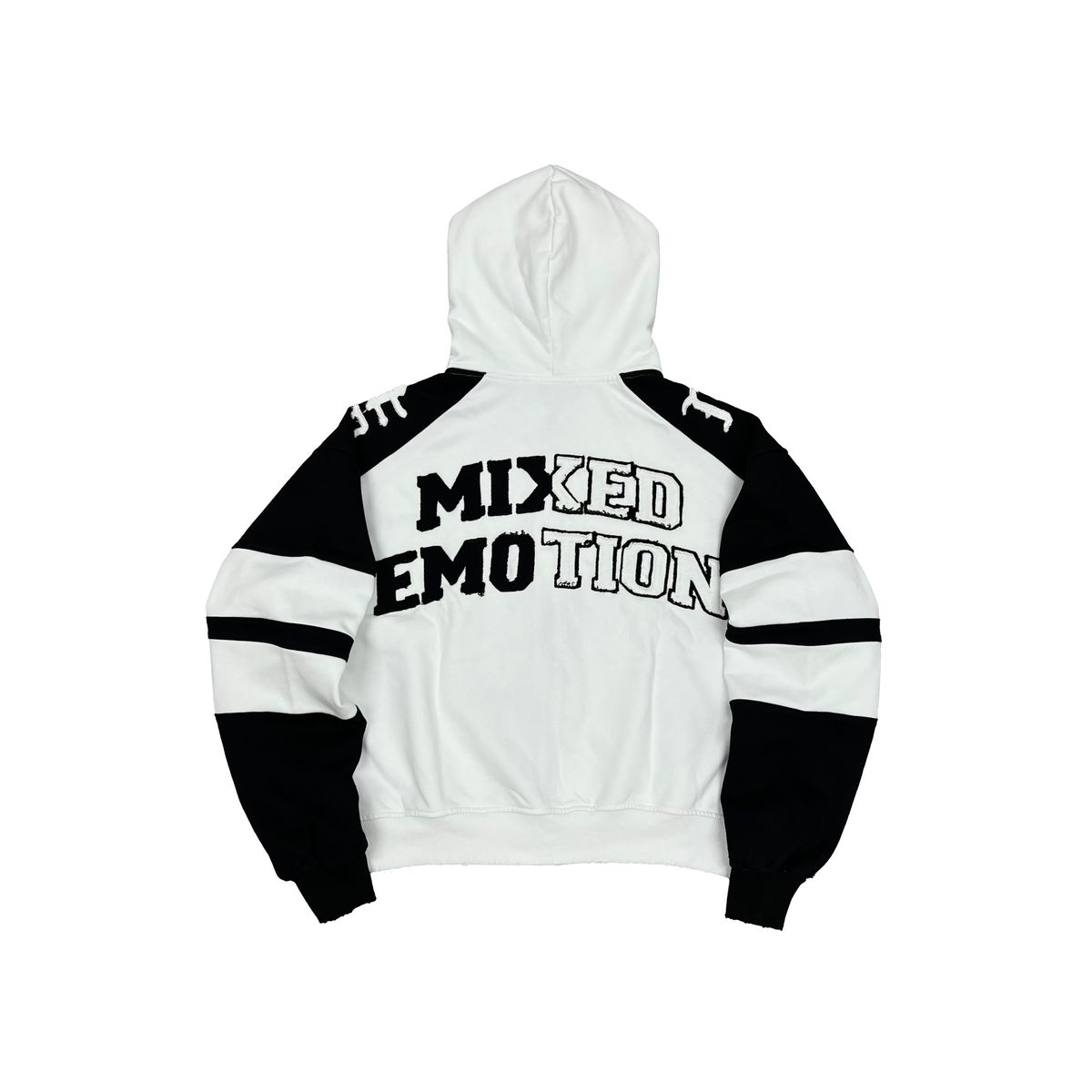 Mixed Emotion “Varsity” Hoodie back
