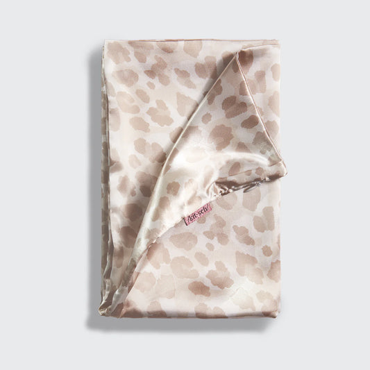 Kitsch Leopard Satin Pillowcase