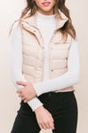 Zip Up Puffer Vest