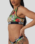 Hawaiian Zebra Sports Bra