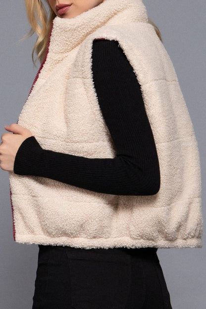 Reversible Sherpa Vest
