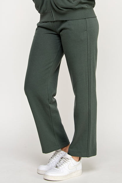 Straight Leg Fleece Sweatpants
