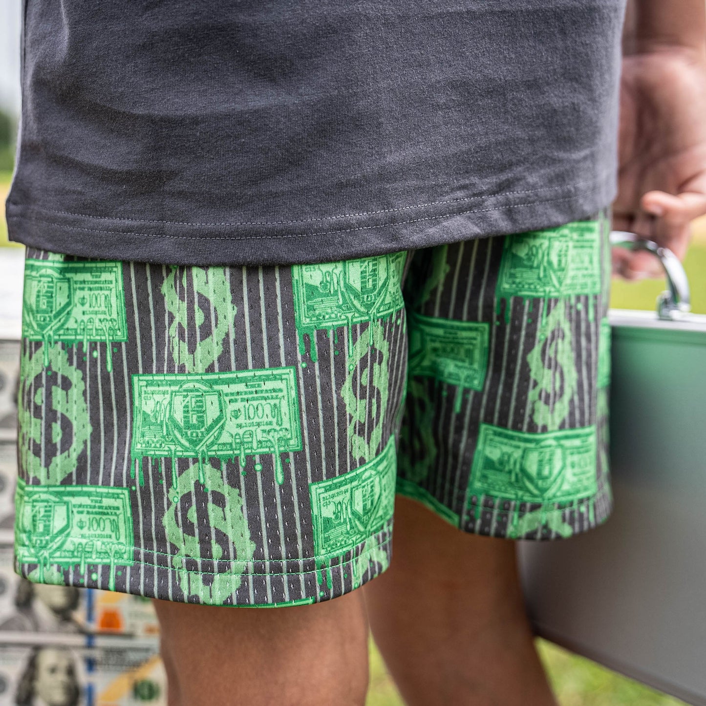 BL101 Rich Drip Youth Mesh Shorts