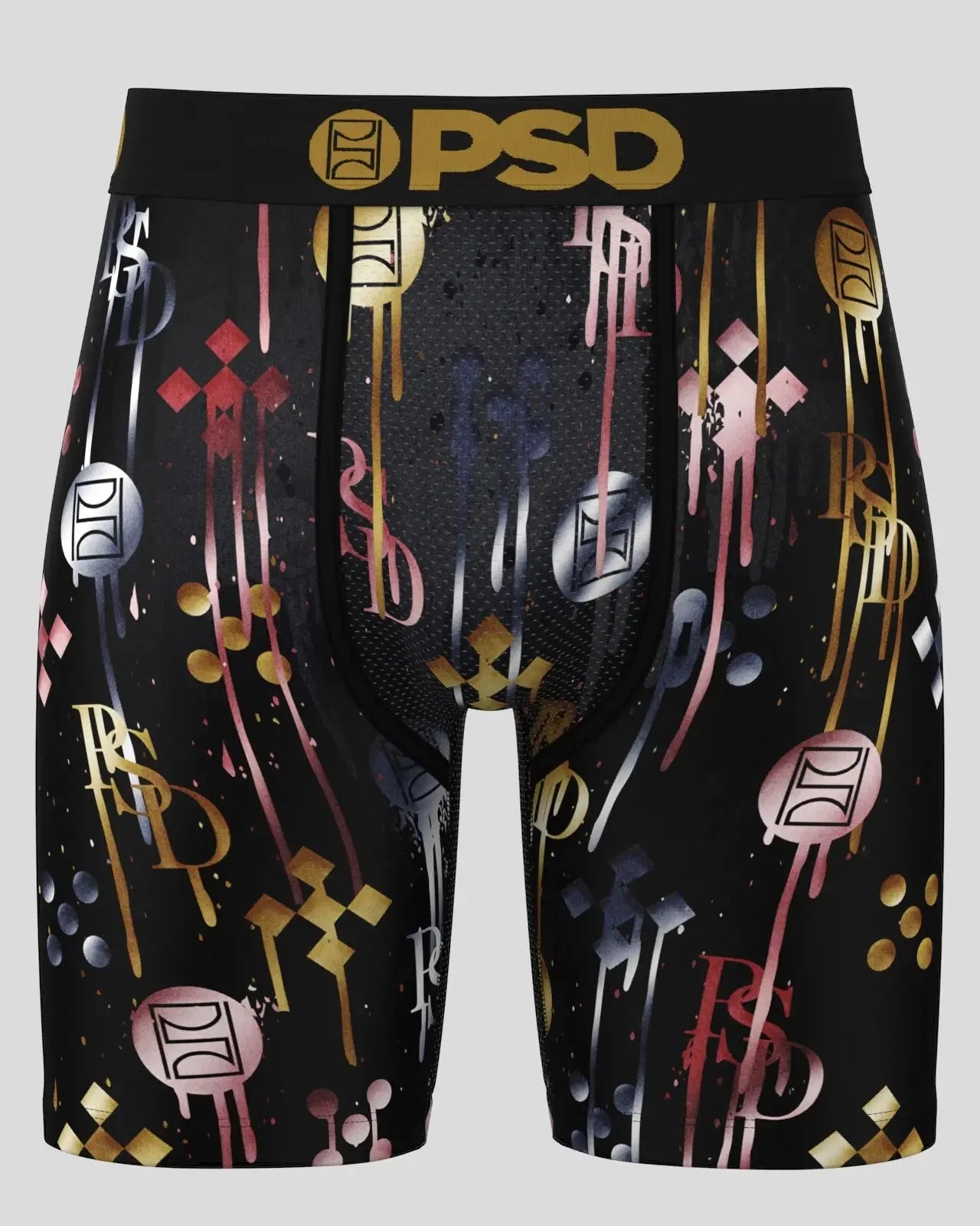 PSD Dark Metal Luxe Boxers front view