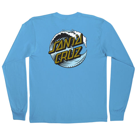 Men's Wave Dot Regular L/S Santa Cruz Mens T-Shirt