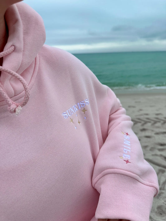Sunkissed Coconut Embroidered Van Hoodie