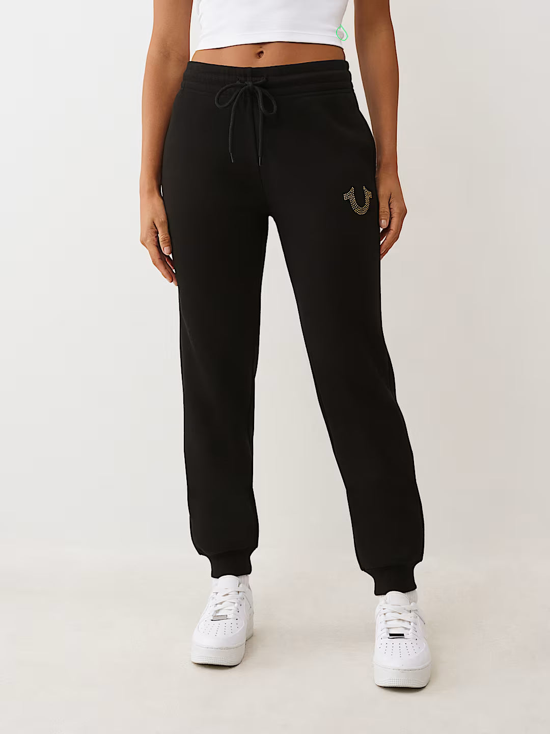 True Religion Crystal Horseshoe Jogger