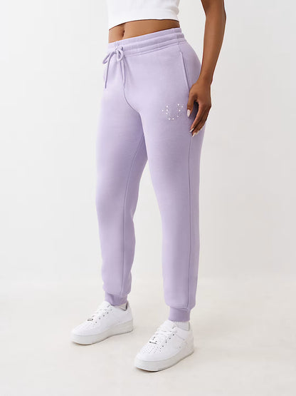 True Religion Crystal Horseshoe Jogger