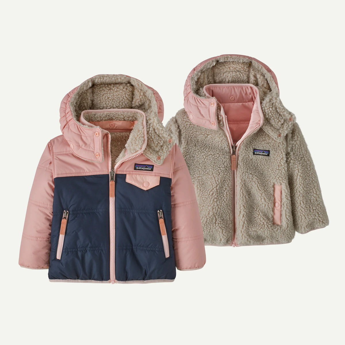 Patagonia Baby Reversible Tribbles Hoody front