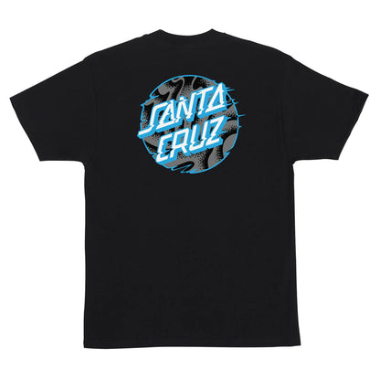 Santa Cruz Men's Vivid Slick Dot Tee back view
