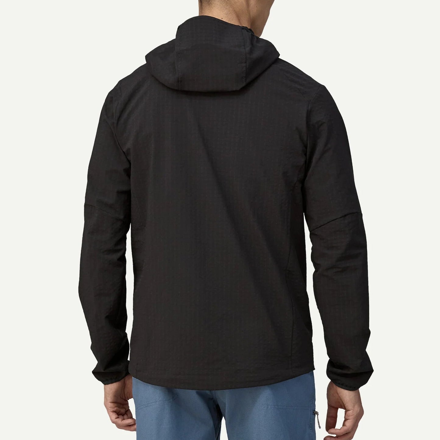 Men's R1® TechFace Hoody BLACK BACK