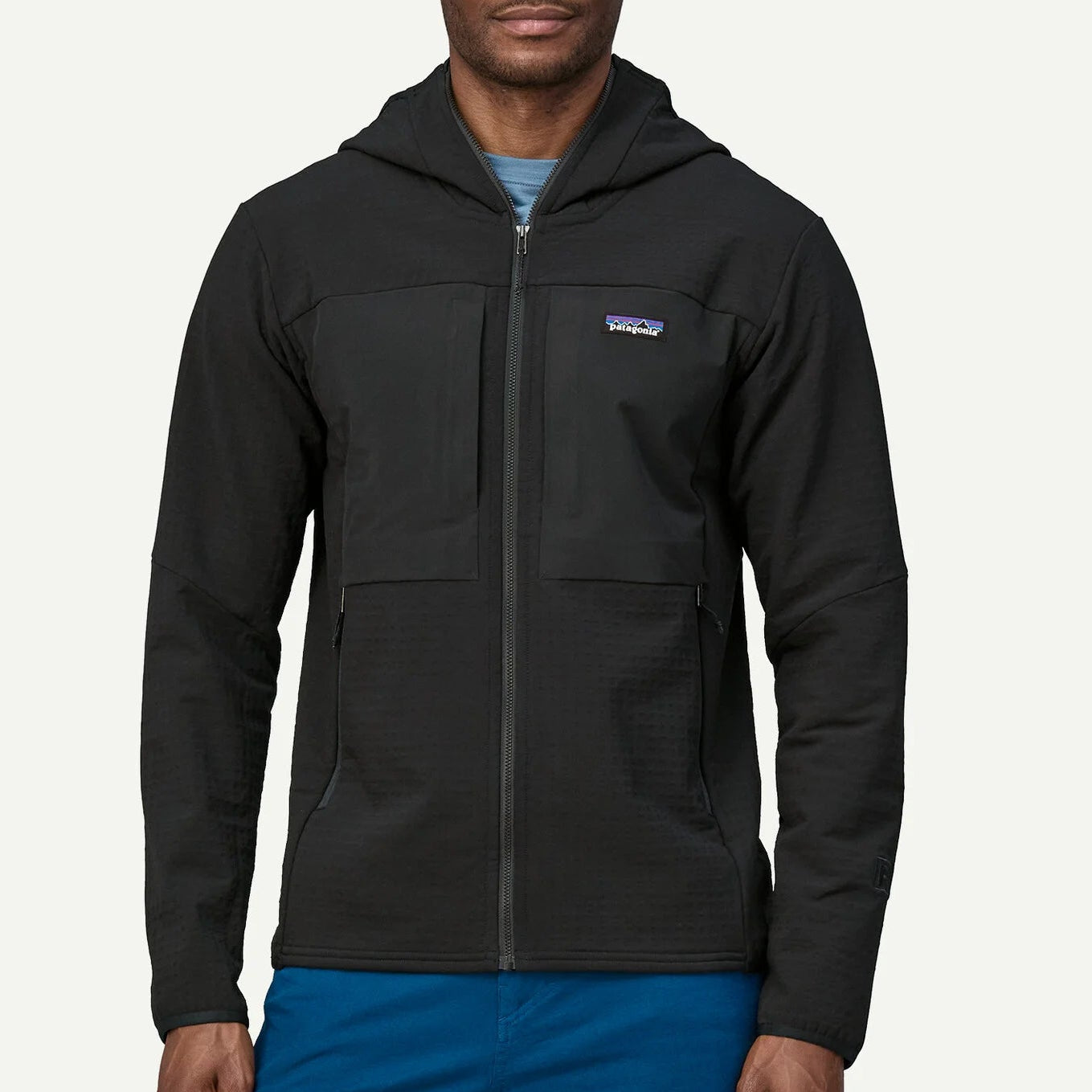 Men's R2® TechFace Hoody front black