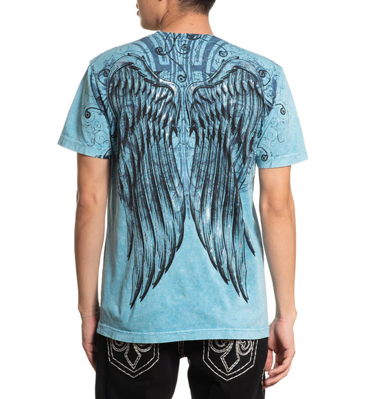 Affliction Ice Blade Tee back