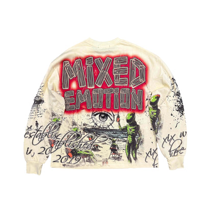 Mixed Emotion “Art Club” Long Sleeve Tee BACK