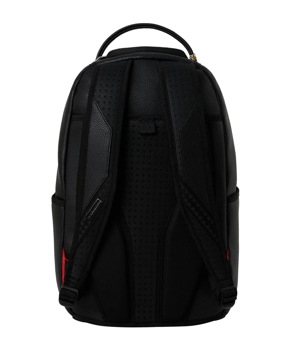 Sprayground Carbon Fibre Hardshell Indestructo Backpack – Black back