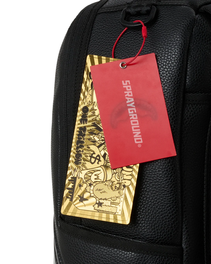 Sprayground Carbon Fibre Hardshell Indestructo Backpack – Black tag
