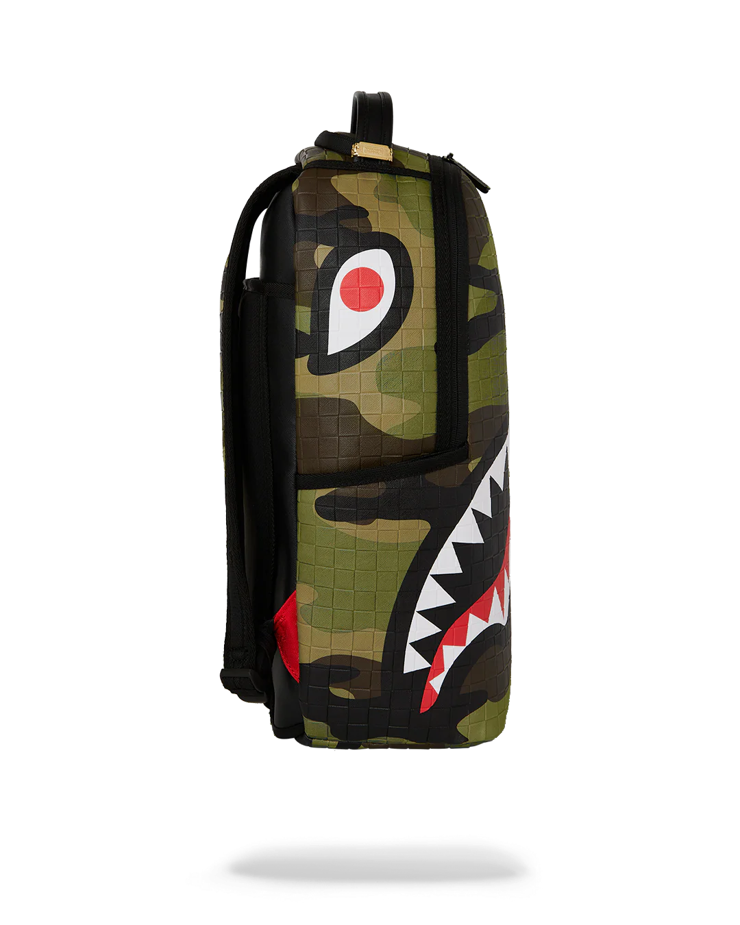 CAMO SPRAYGROUND BACKPACK SIDE