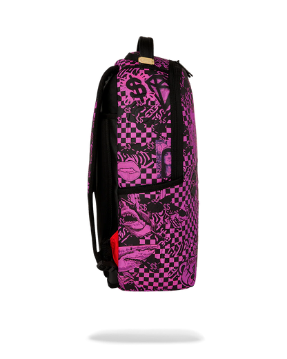 Sprayground Hot Pursuit Backpack side view