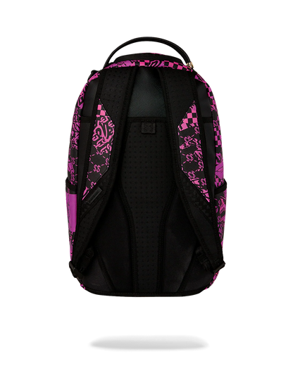 Sprayground Hot Pursuit Backpack back view