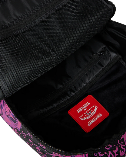 Sprayground Hot Pursuit Backpack inside view