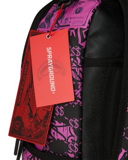 Sprayground Hot Pursuit Backpack tags