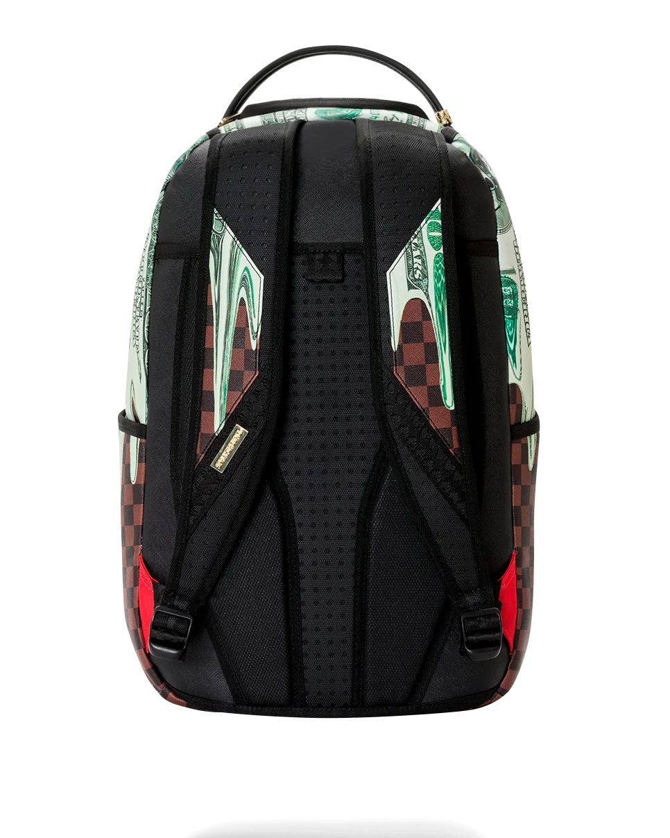 Sprayground Liquid Assets Backpack back view