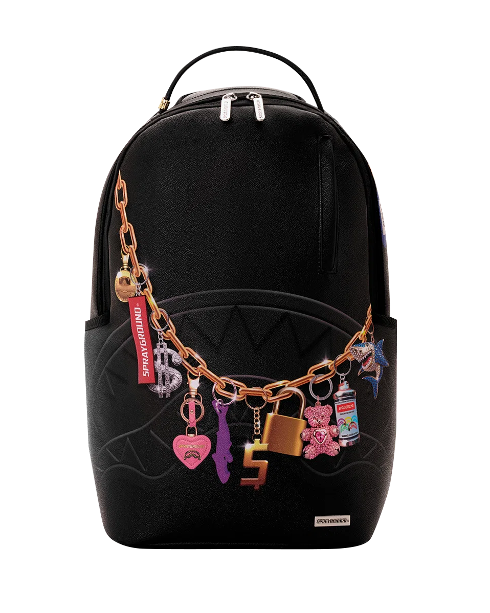 Sprayground The Mirage Backpack – Black front