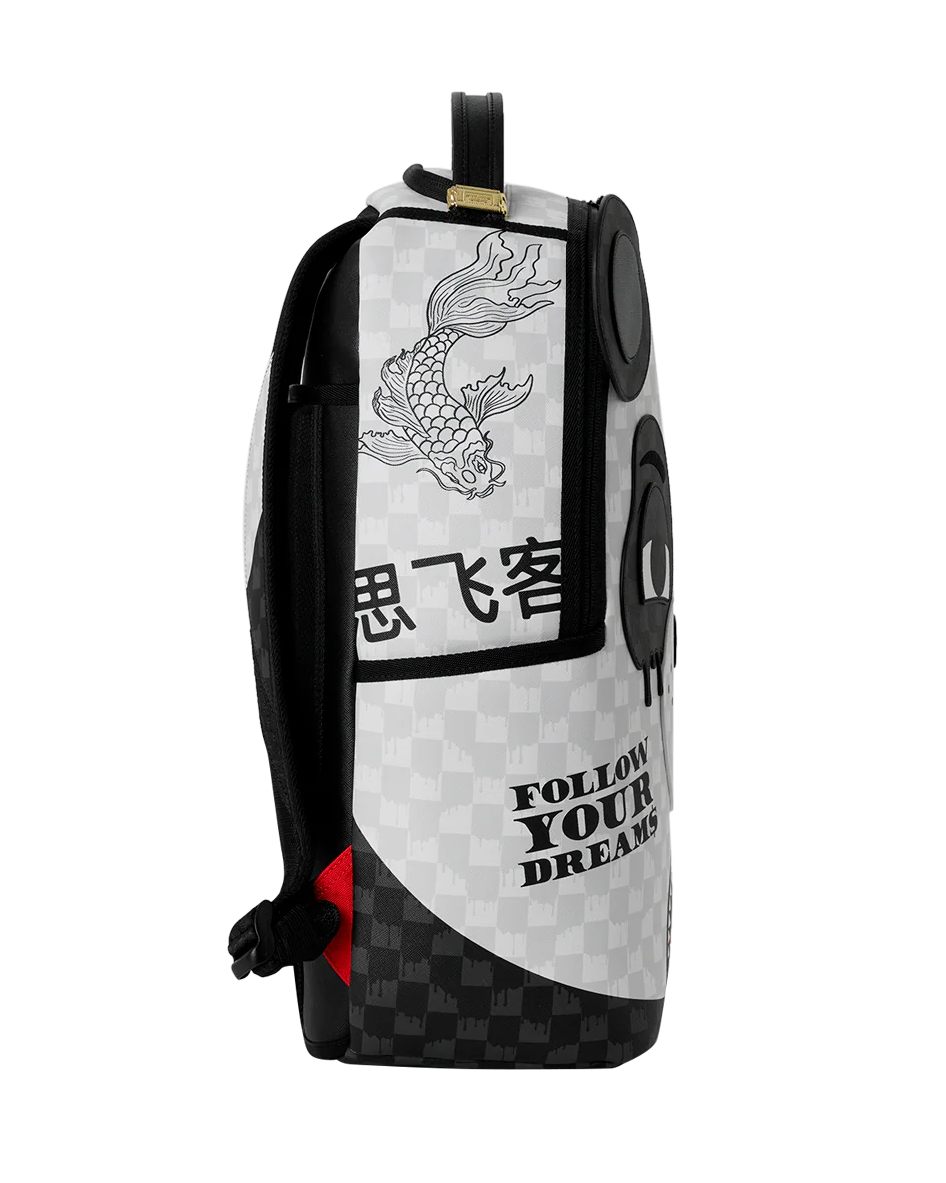 Sprayground Panda Party Shark Backpack side