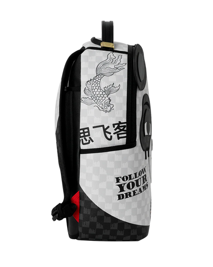 Sprayground Panda Party Shark Backpack side