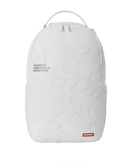 Sprayground Shark Central Camo Cut & Sew Backpack FRONT
