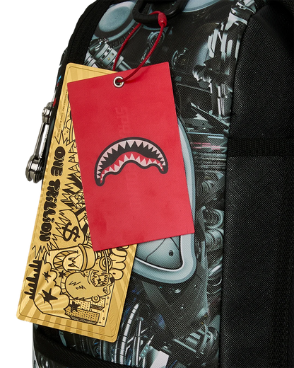 Sprayground Darkstar Machina Backpack tags