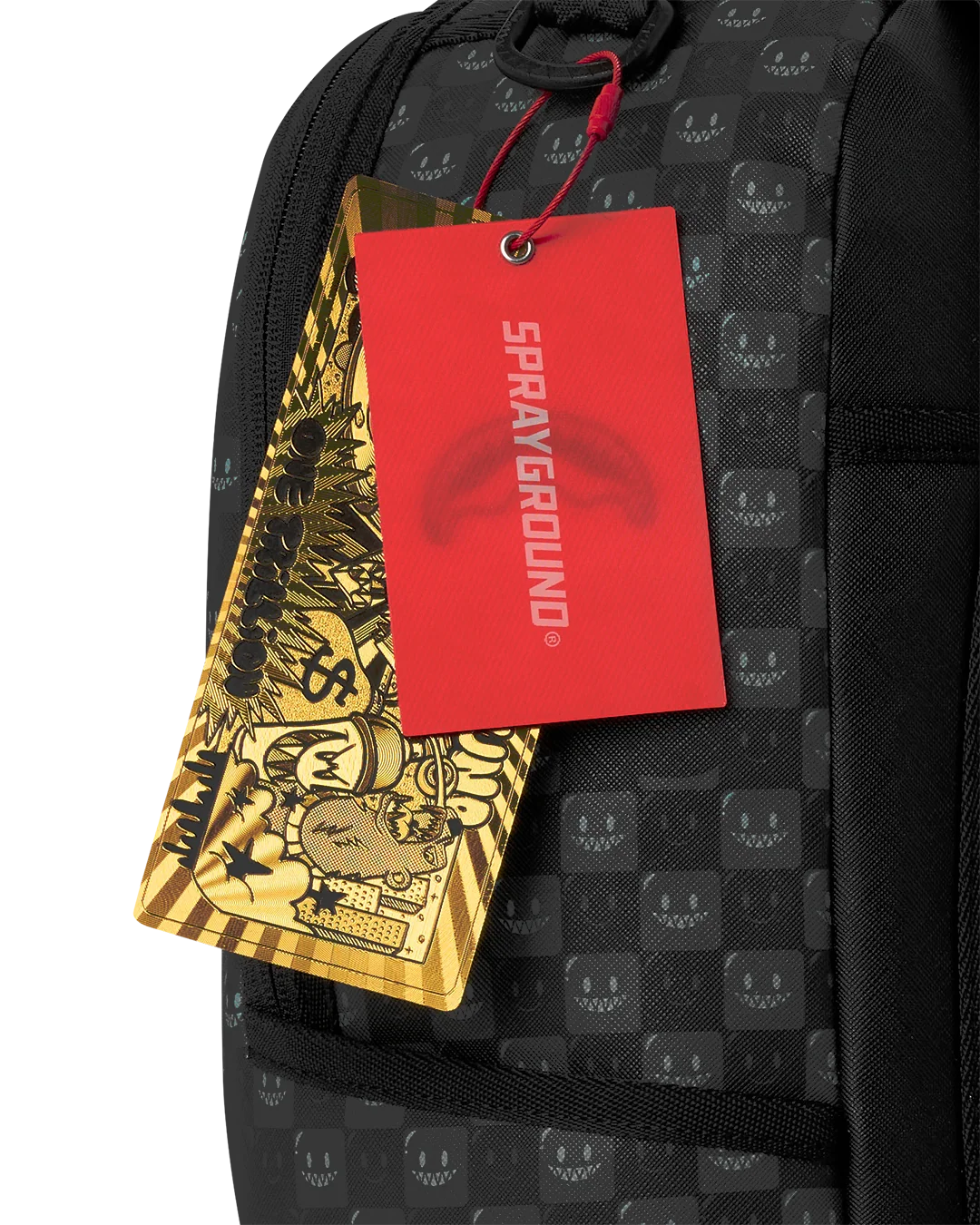 Sprayground Shinobi Sharks in Paris Backpack TAG