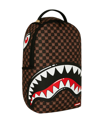Sprayground Sharks in Paris Grin & Grind Backpack SIDE