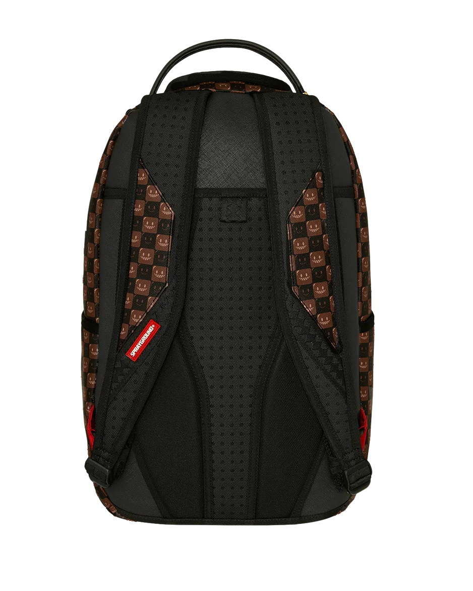Sprayground Sharks in Paris Grin & Grind Backpack BACK