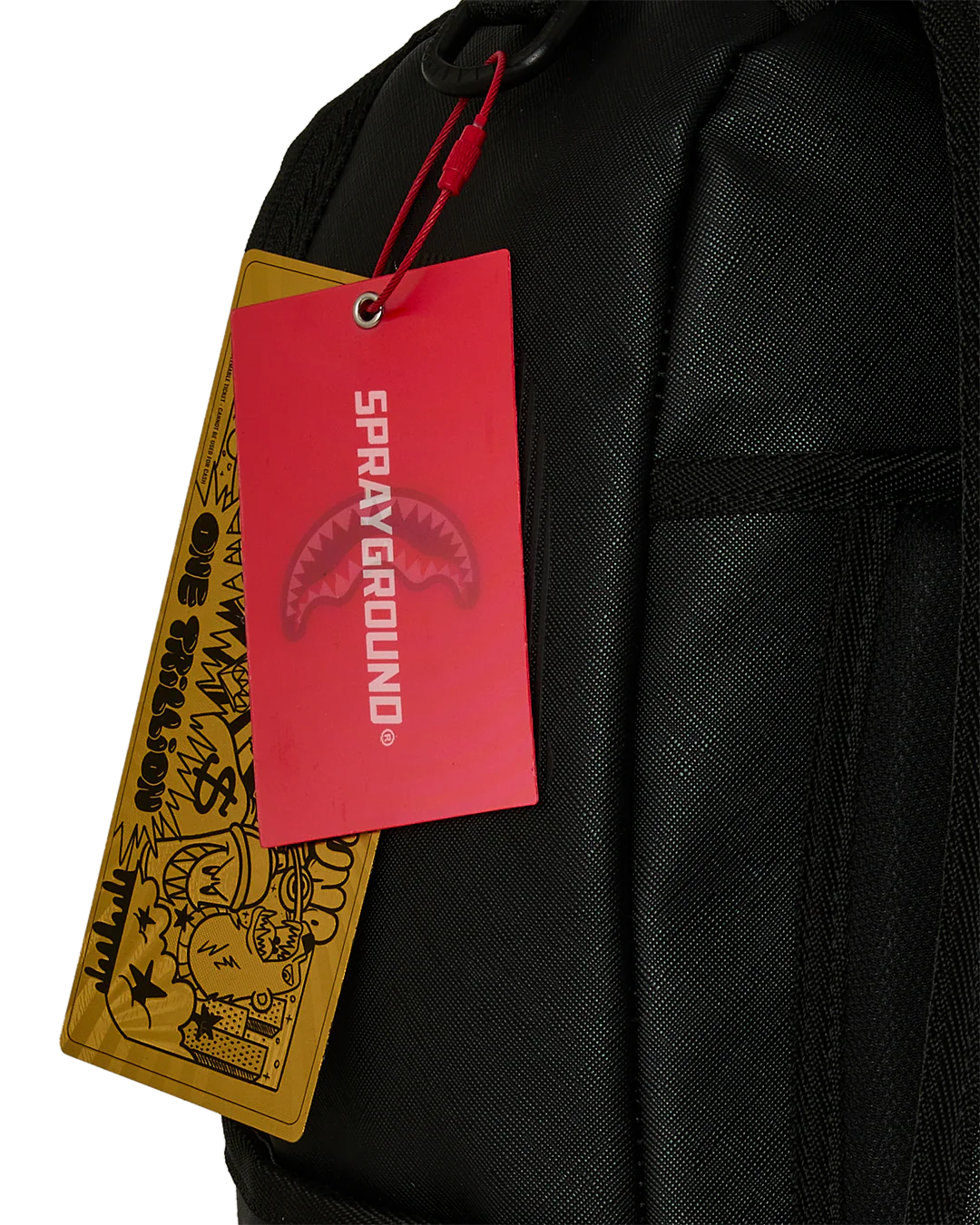 Sprayground Stealth Glide Backpack tag