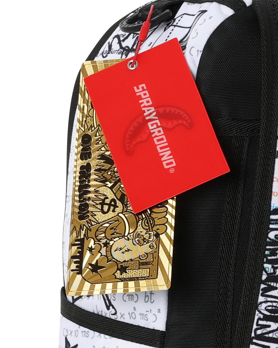 Sprayground Class Dismissed Backpack tag