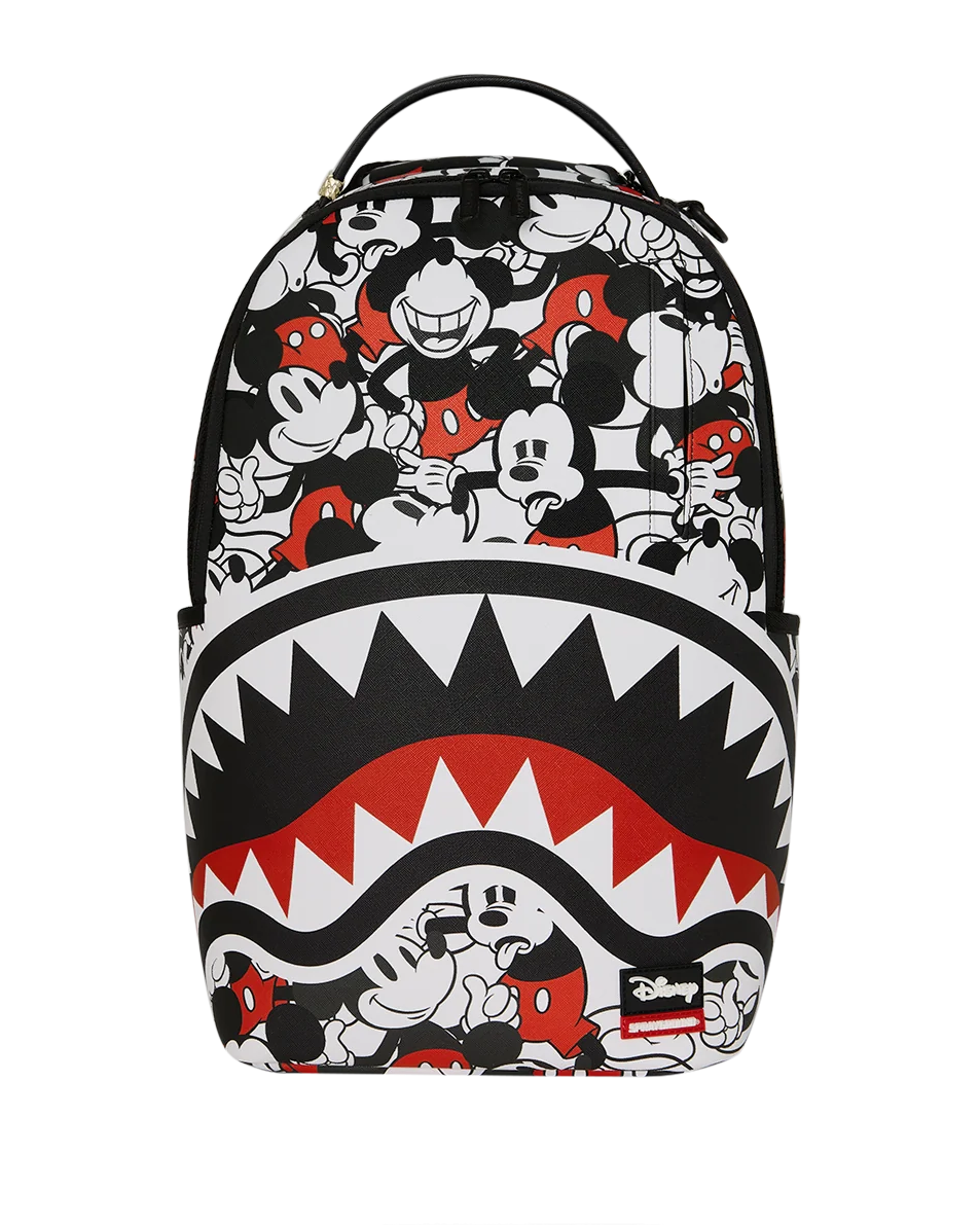 Sprayground Mickey Mouse Crammed Disney Backpack FRONT