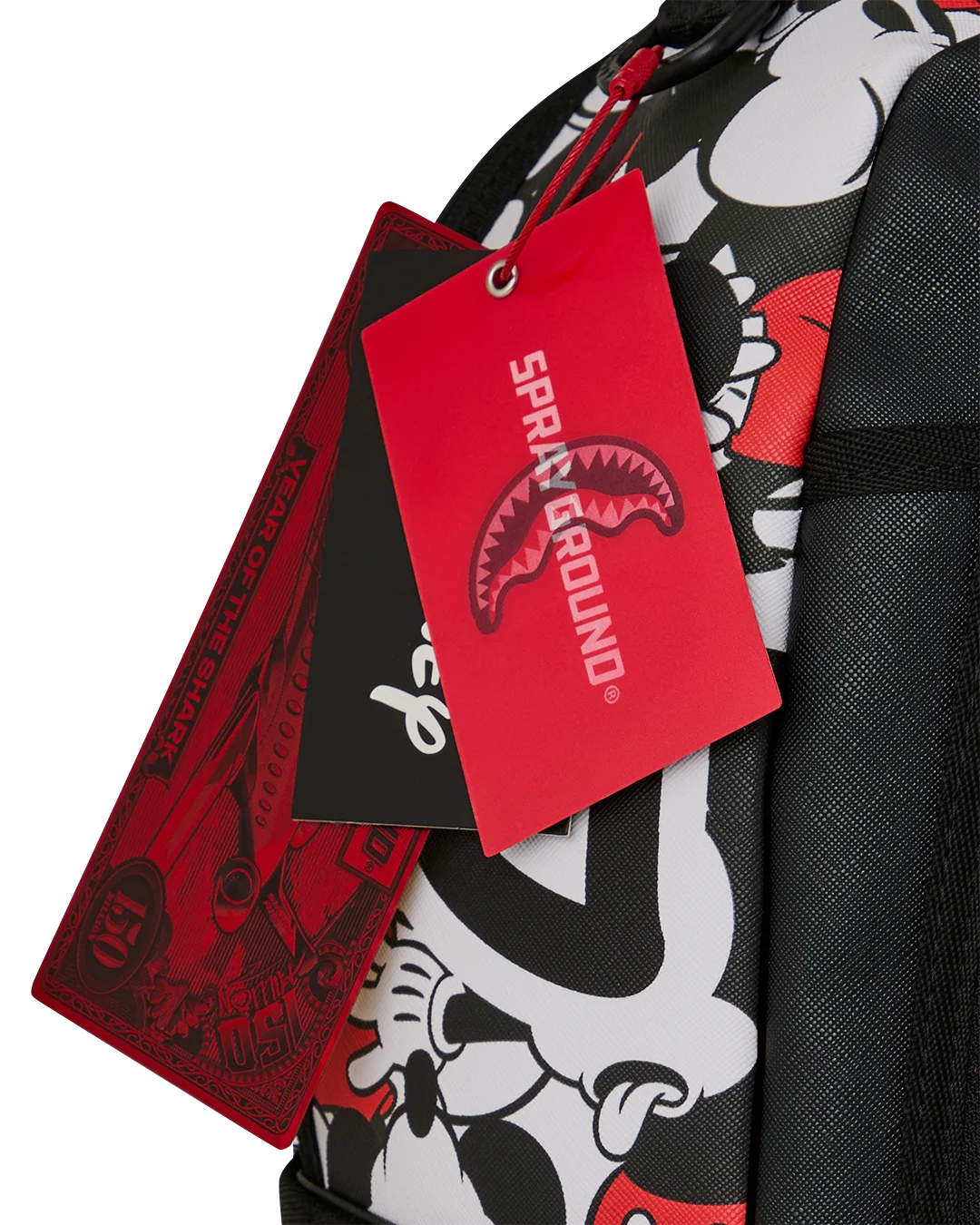 Sprayground Mickey Mouse Crammed Disney Backpack TAGS