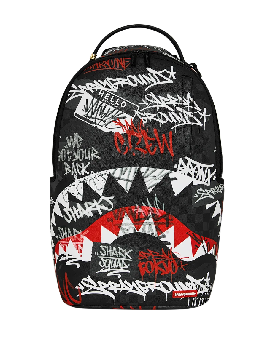 Sprayground Branded Bandit Backpack front