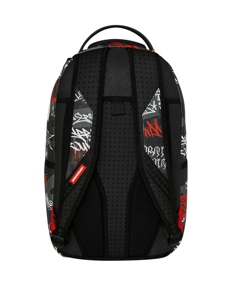 Sprayground Branded Bandit Backpack back