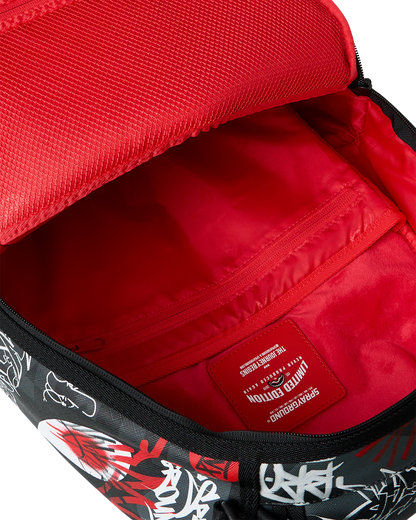 Sprayground Branded Bandit Backpack inside