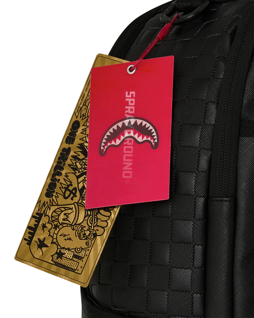 Sprayground The Ghost Maison Backpack TAGS
